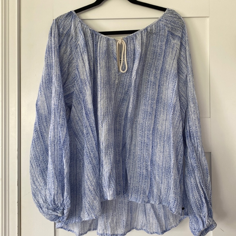 Boho Lightweight Peasant Top